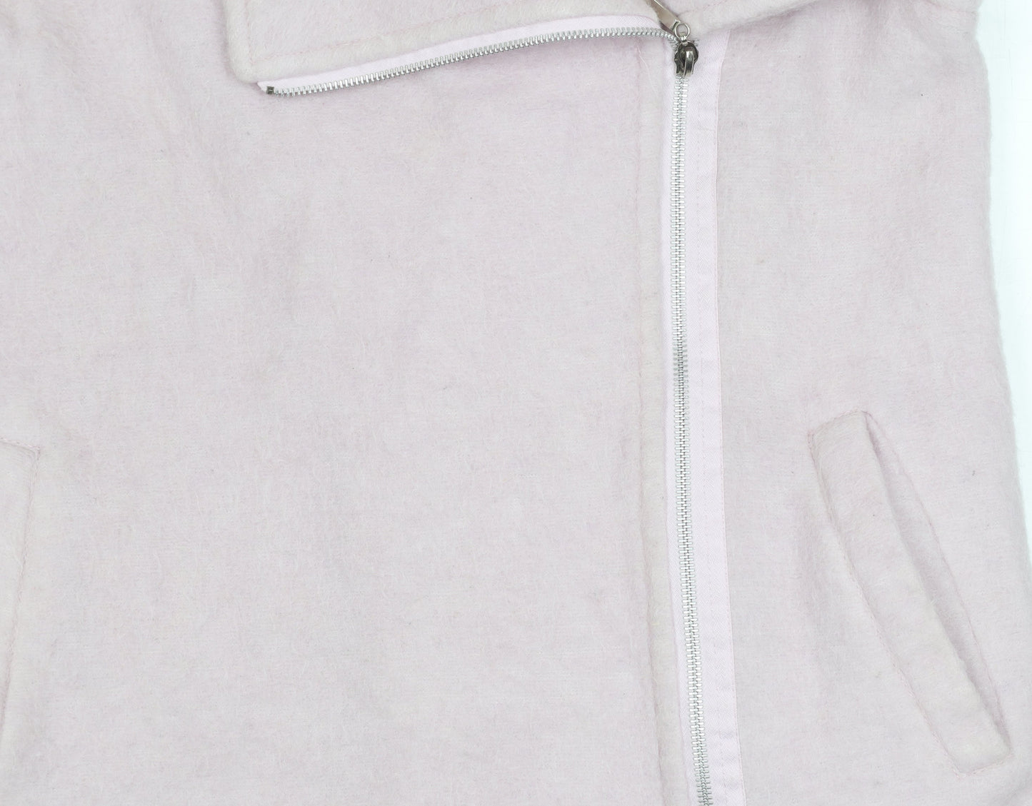 Womens UK Size 12 New Look Pink Basic Jacket