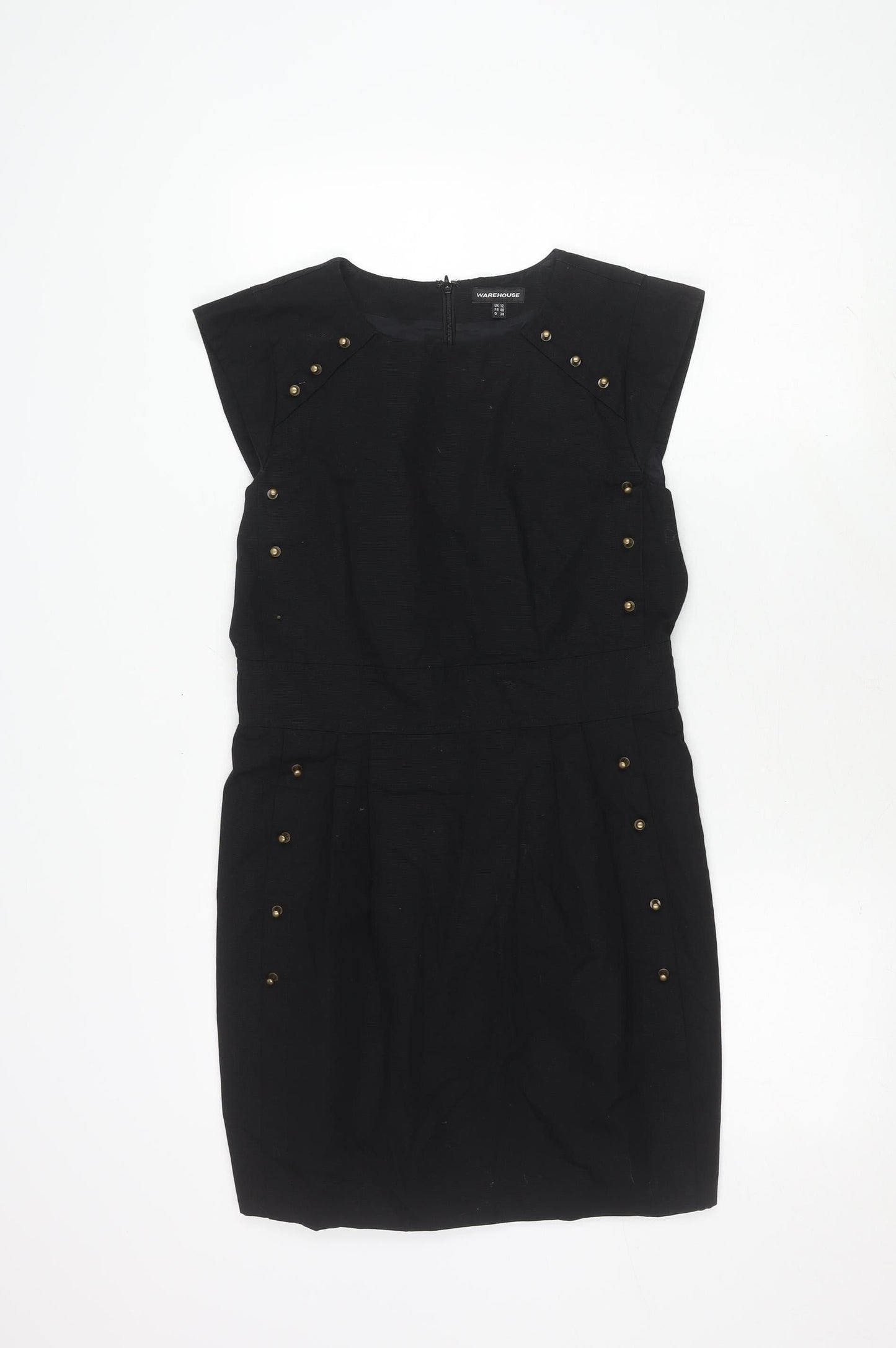 Warehouse Women's Black Short Dress Size 12