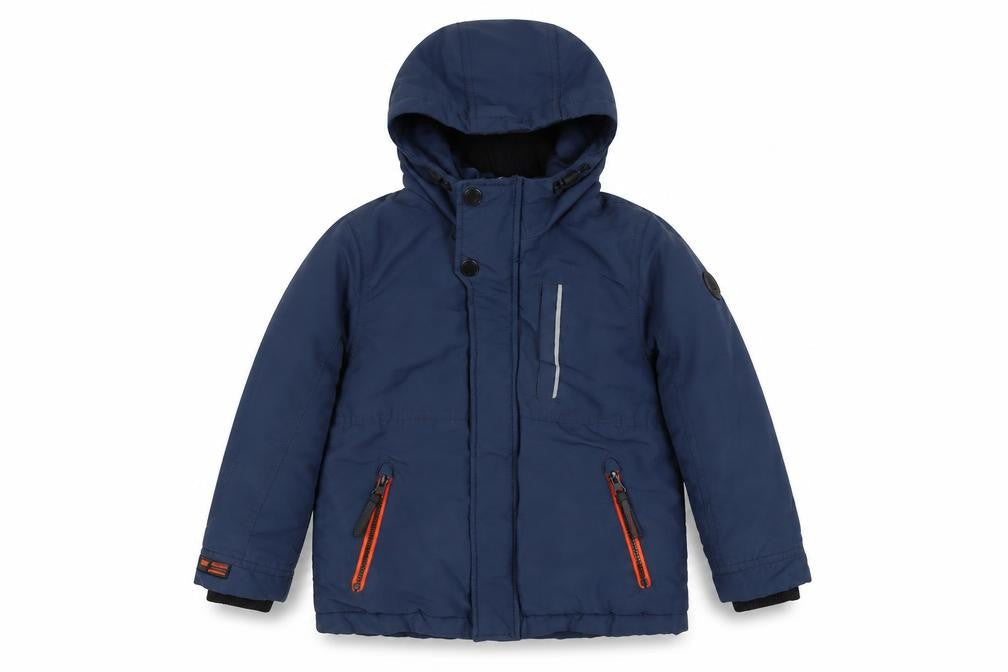 Next Boys Blue Puffer Jacket, 5 Years, Hooded Winter Style
