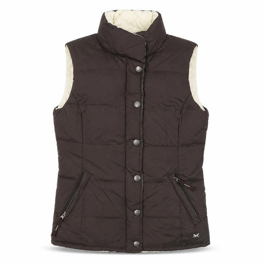 Womens UK Size 6 Crew Clothing Co. Brown Puffer Jacket