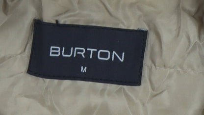 Mens UK Size M Burton Beige Military Jacket