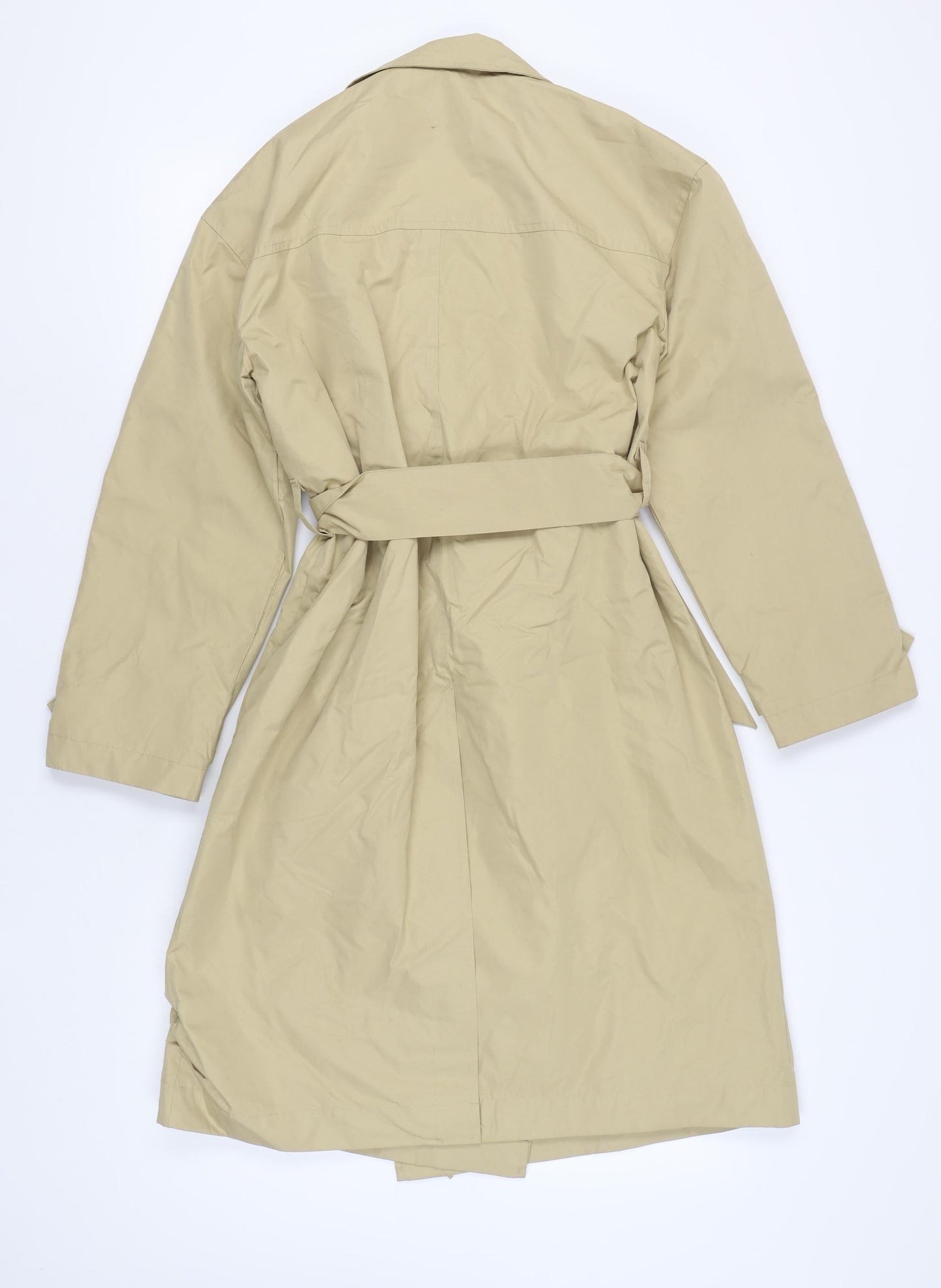 b.young Women's Beige Trench Coat Size 8