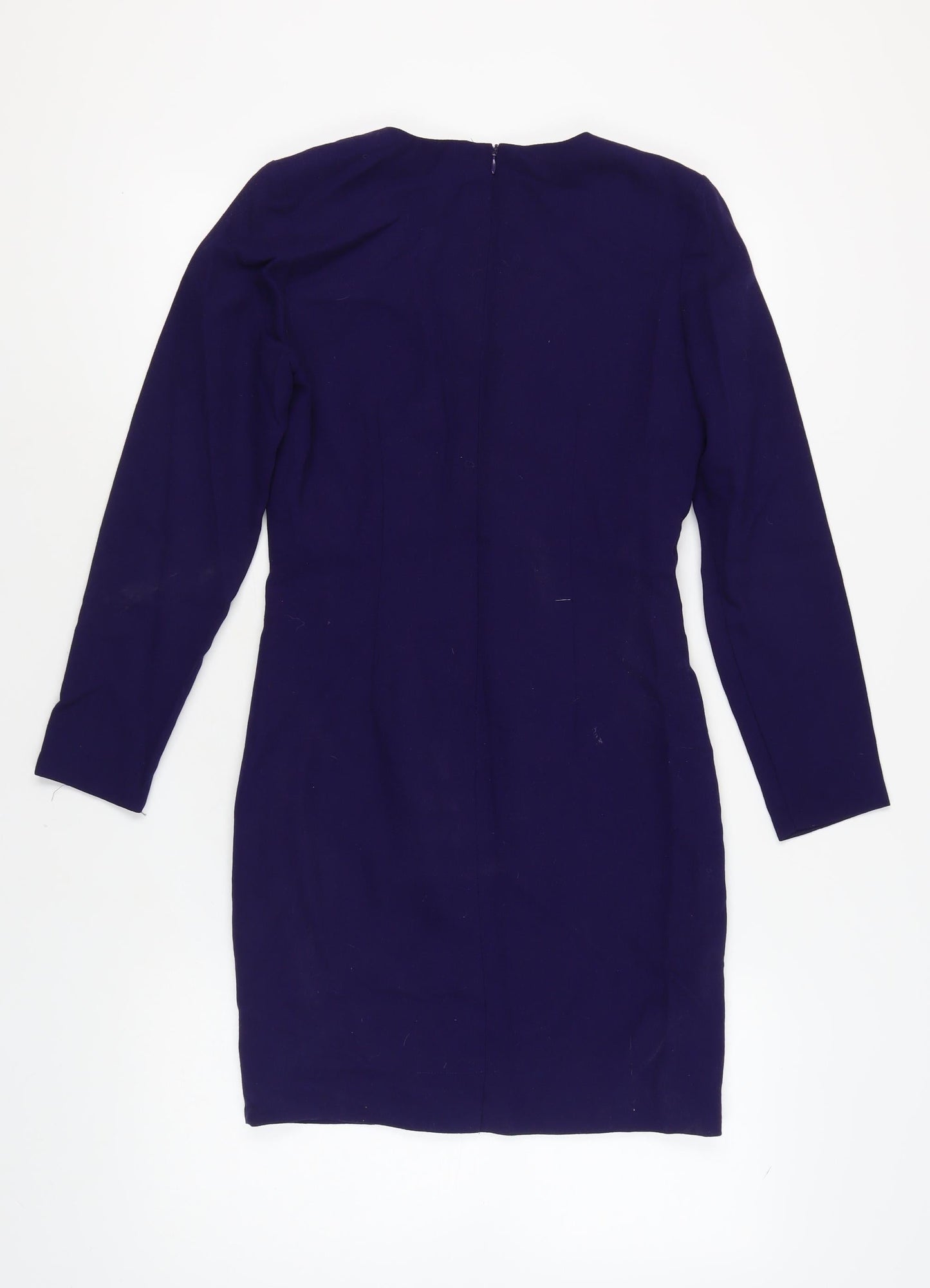 Next Women's Blue Sheath Dress Size 10