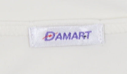 Womens UK Size 10 Damart Beige  T-Shirt