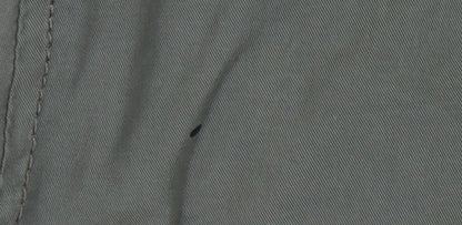 Abercrombie & Fitch Women's Green Parka Coat XL