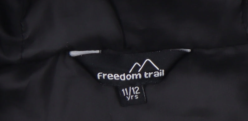 Freedom Trail Boys' Green Hooded Bodywarmer, 11-12 Years