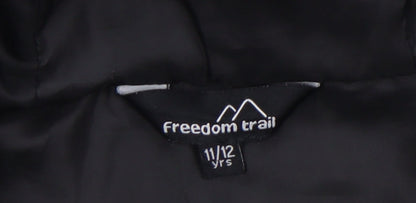 Freedom Trail Boys' Green Hooded Bodywarmer, 11-12 Years