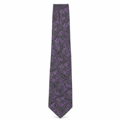 Marks & Spencer Purple Floral Silk Men's Tie