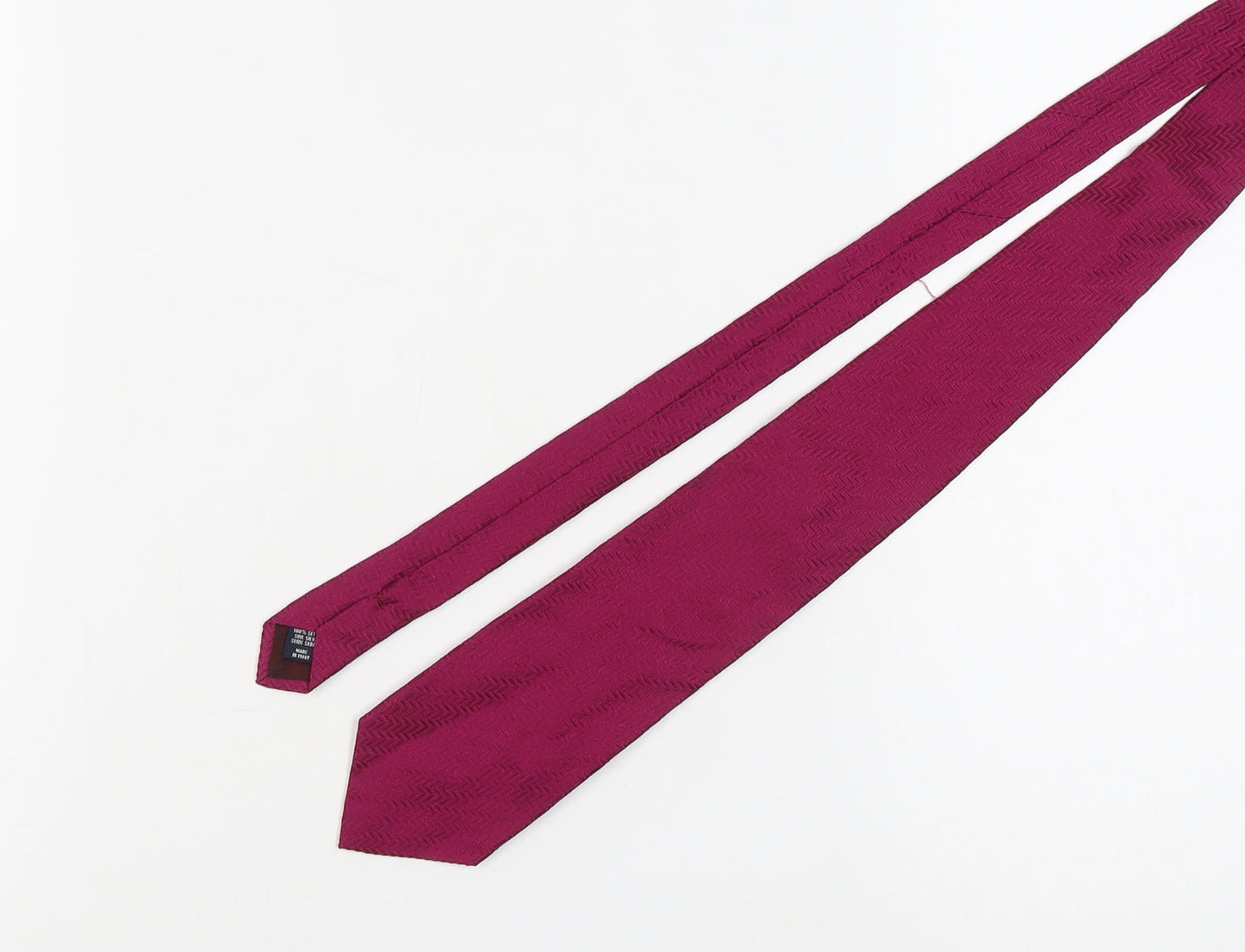 Chester Barrie Men's Red Silk Tie