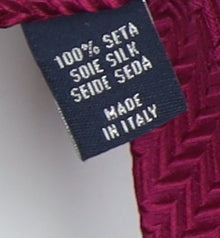 Chester Barrie Men's Red Silk Tie