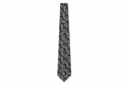 Mens René Chagal Black Paisley   Tie