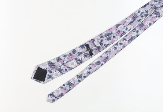 Jeff Banks Men’s Multicoloured Floral Polyester Tie