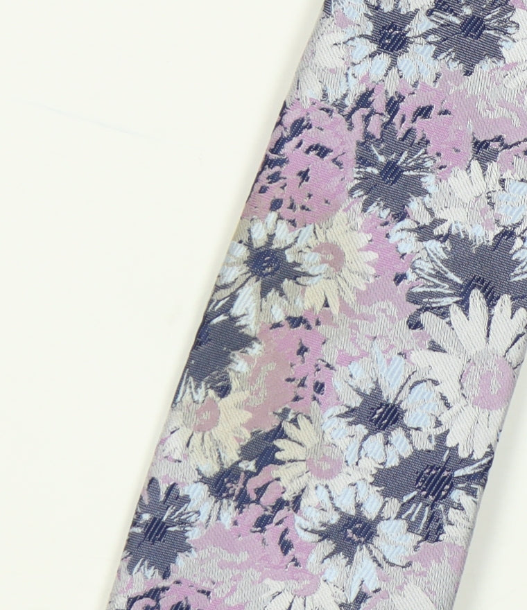 Jeff Banks Men’s Multicoloured Floral Polyester Tie