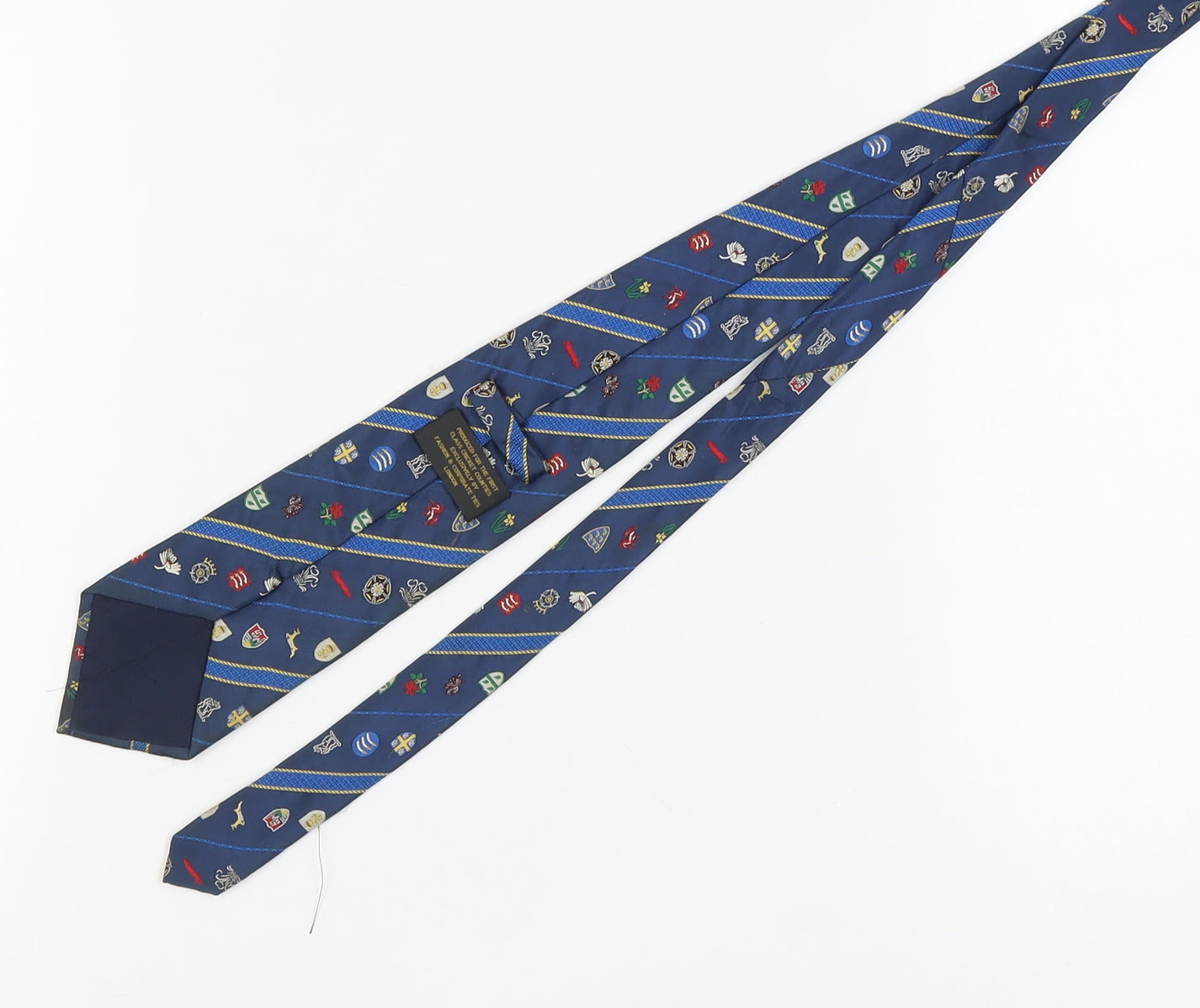 Fashion & Corporate Ties London Blue Silk Sports Tie