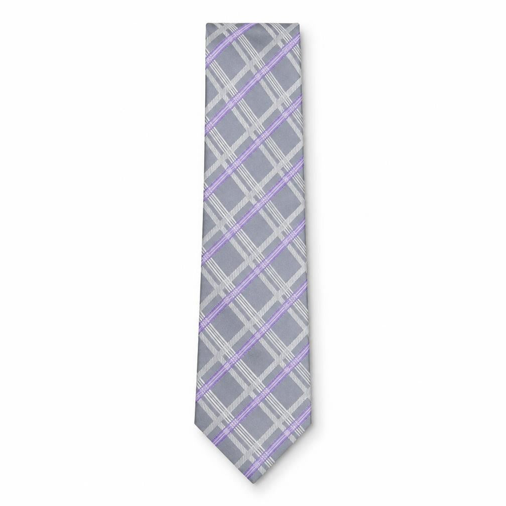 Mens Van Heusen Multicoloured Plaids & Checks 100% Silk Designer Tie