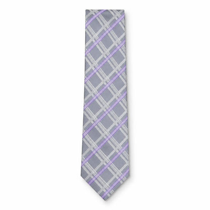Mens Van Heusen Multicoloured Plaids & Checks 100% Silk Designer Tie