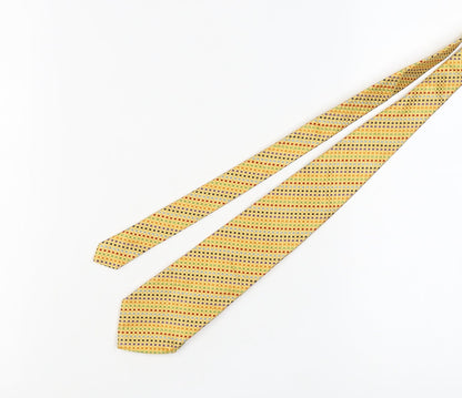 Mens Charles Tyrwhitt Multicoloured Geometric 100% Silk  Tie