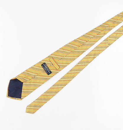 Mens Charles Tyrwhitt Multicoloured Geometric 100% Silk  Tie