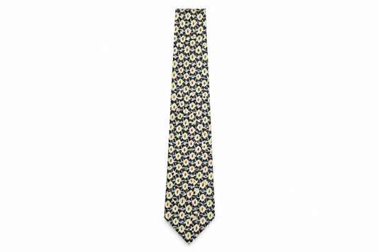 Vicini Men's Multicoloured Silk Geometric Slim Tie