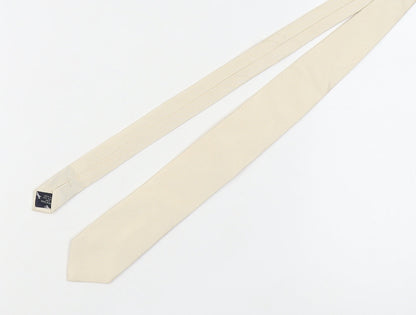 Paul Costelloe Men's Beige Silk Tie