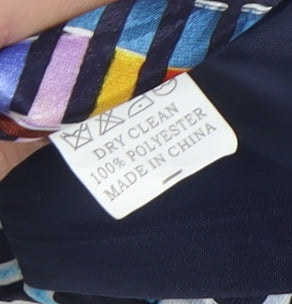 Steven Harris Men’s Multicoloured Geometric Tie