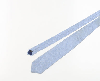 Kenzo Men's Blue Silk Floral Tie, One Size