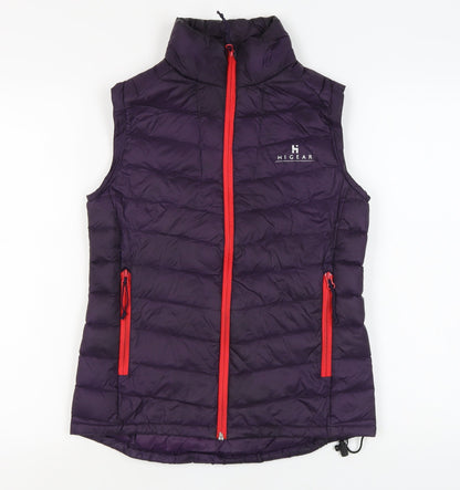Womens UK Size 8 Hi Gear Purple Puffer Jacket