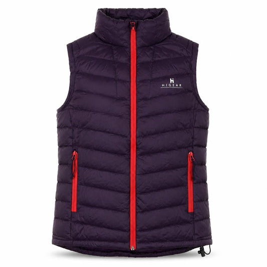 Womens UK Size 8 Hi Gear Purple Puffer Jacket