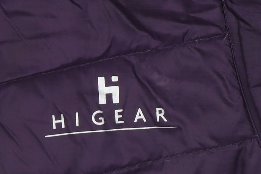 Womens UK Size 8 Hi Gear Purple Puffer Jacket