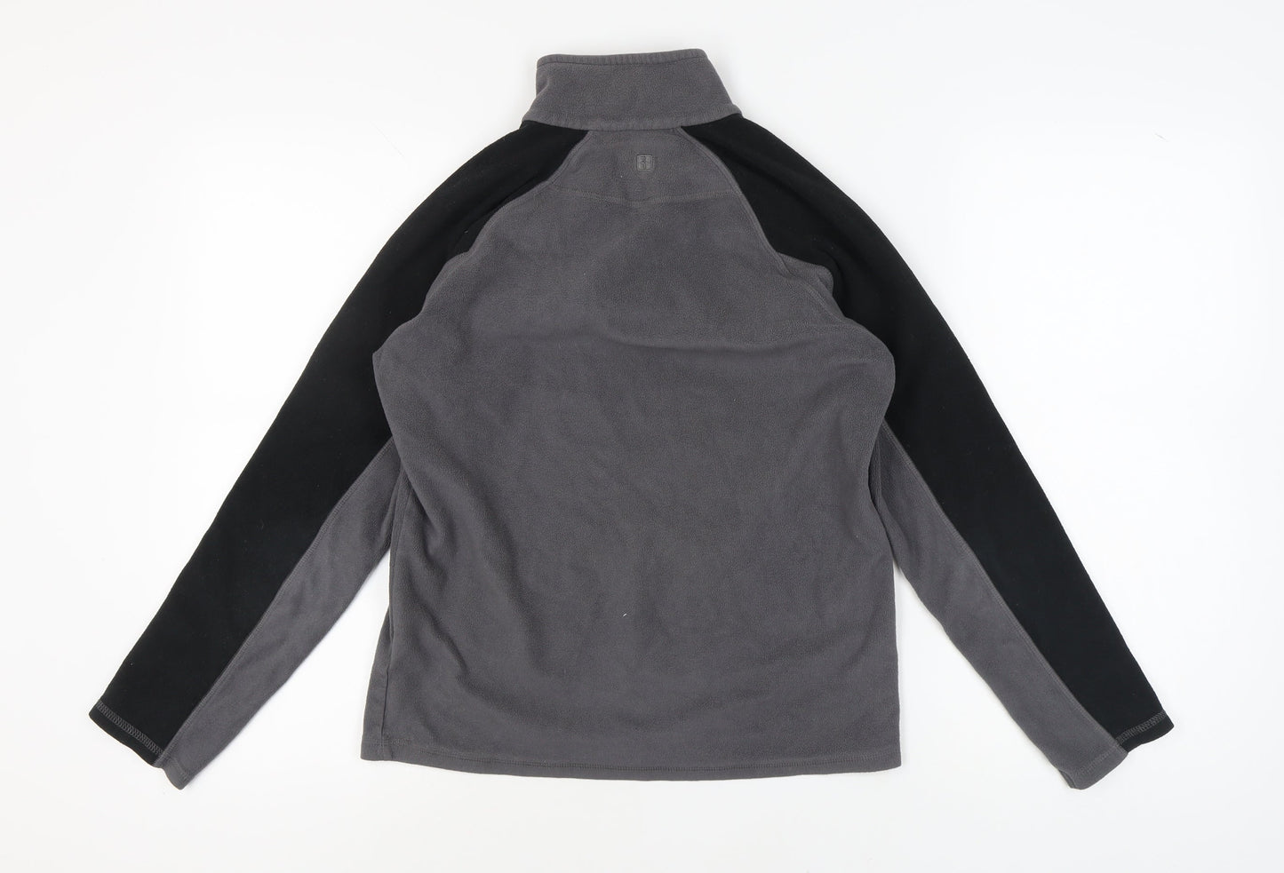 Unisex Adults UK Size XS Mountain Warehouse Grey 1/4 Zip Sweatshirt
