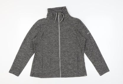 Regatta Women's Grey Full Zip Sweatshirt Size 16