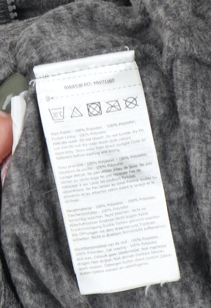 Regatta Women's Grey Full Zip Sweatshirt Size 16