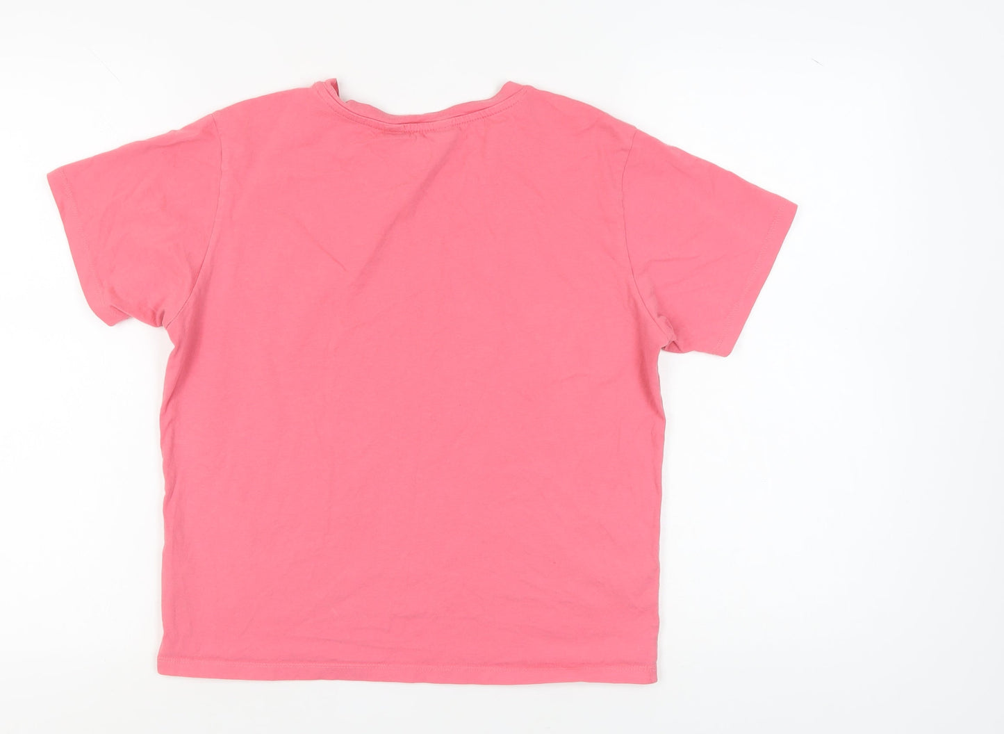 Lipsy London Women's Pink Christmas T-Shirt M