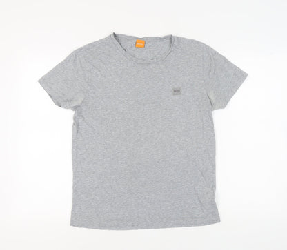 Mens UK Size L HUGO BOSS Grey  T-Shirt