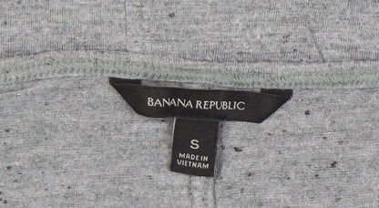 Banana Republic Women's Grey Long Sleeve T-Shirt S