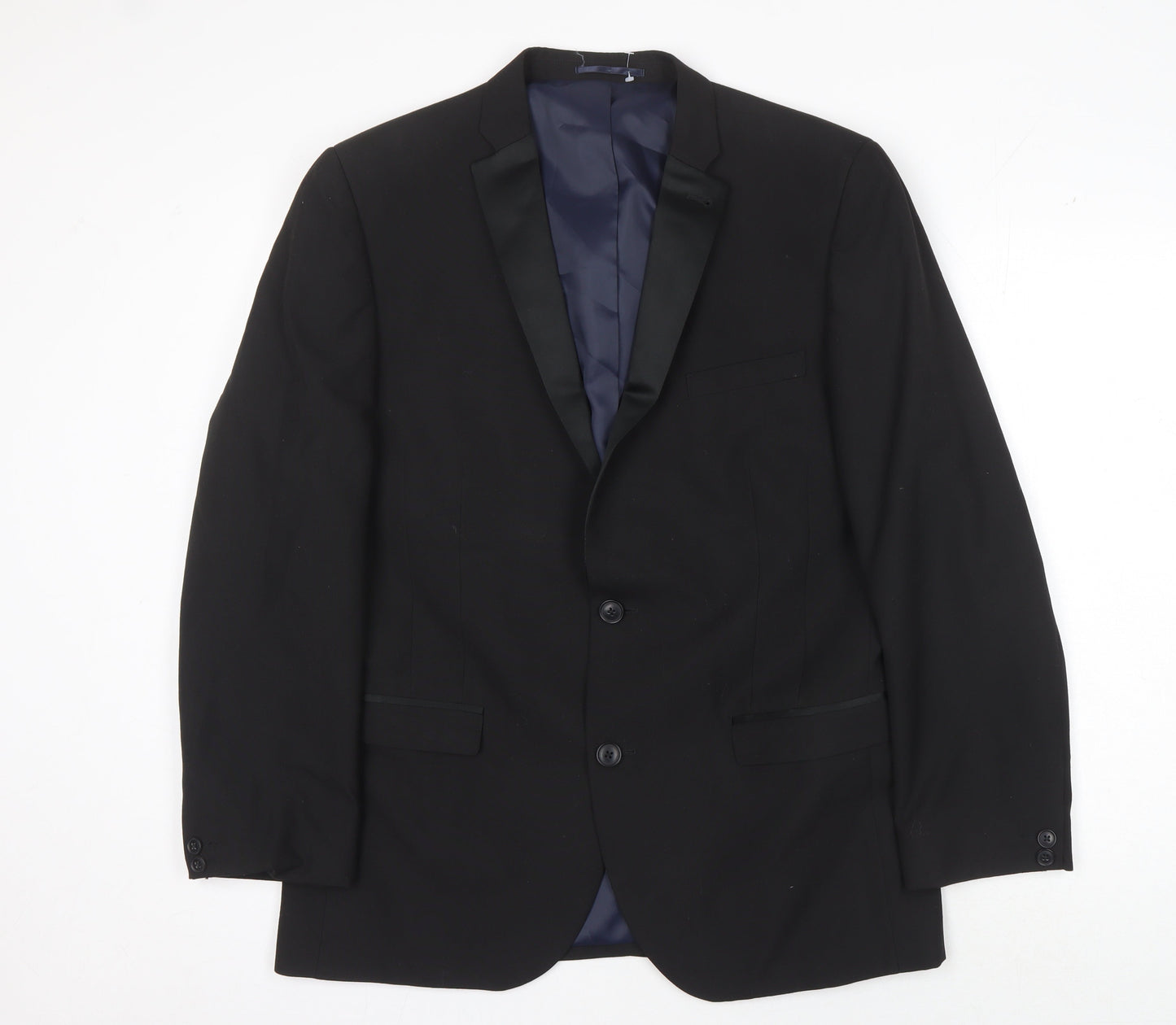 Mens UK Size 42 NEXT Regular Black Suit Tuxedo