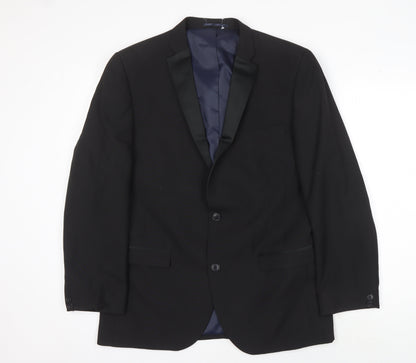 Mens UK Size 42 NEXT Regular Black Suit Tuxedo