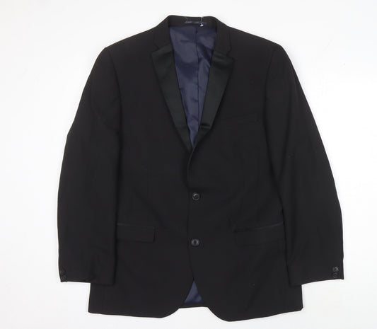 Mens UK Size 42 NEXT Regular Black Suit Tuxedo