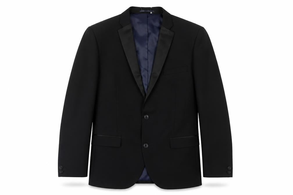 Mens UK Size 42 NEXT Regular Black Suit Tuxedo