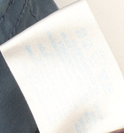 Womens UK Size 12 C&A Blue Parka Coat