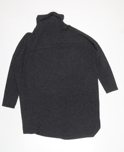 Womens UK Size 10 MNG Grey Pullover Jumper