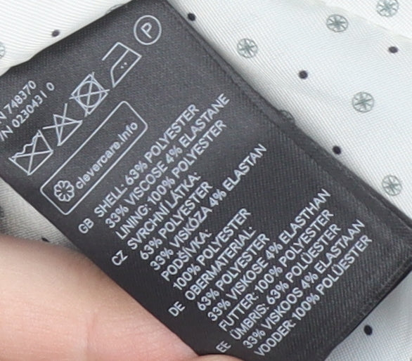 H&M Women's Blue Blazer, Size 8, Regular Fit