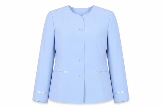 Womens UK Size 14 AMARANTO  Blue Suit Jacket