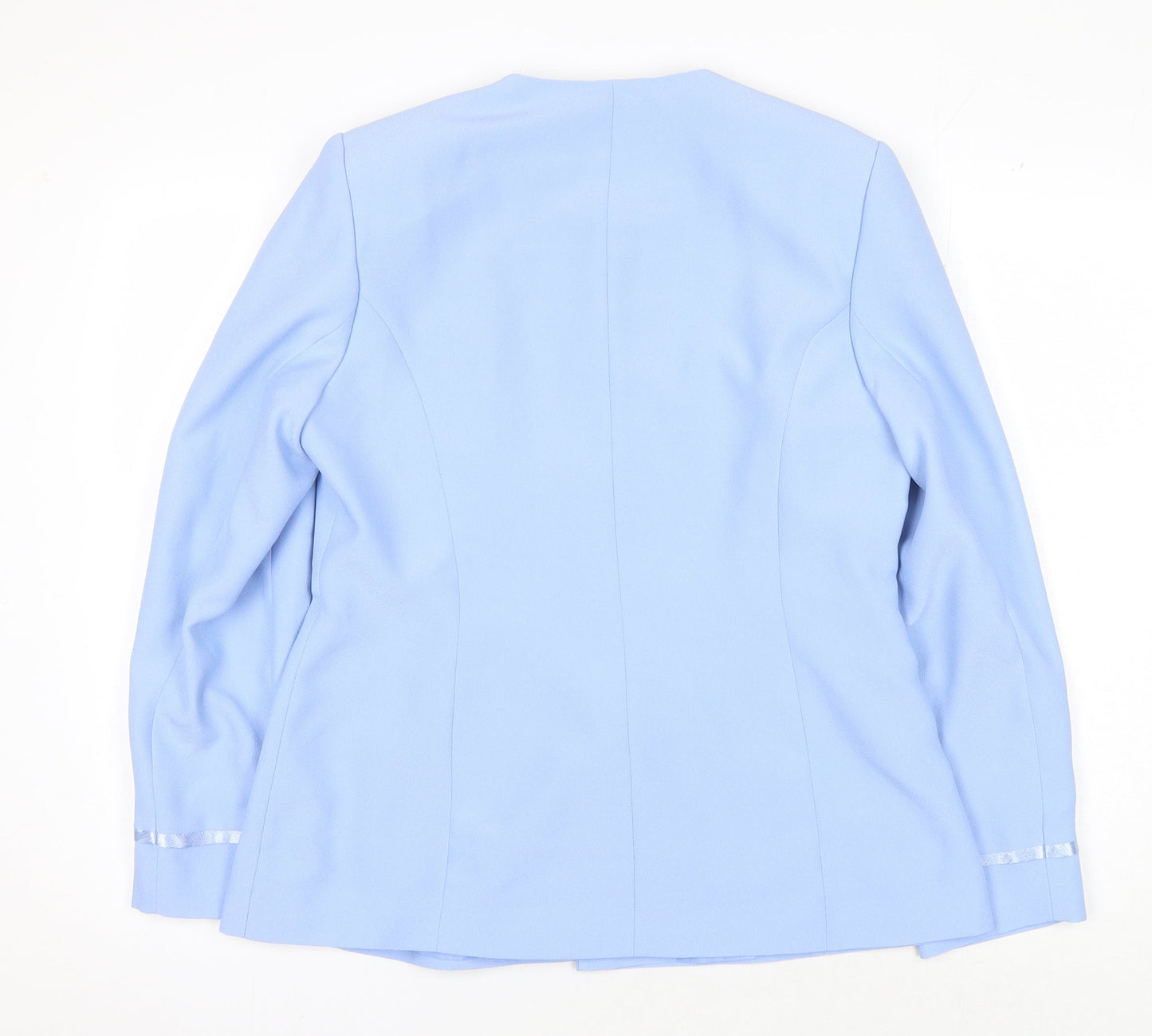 Womens UK Size 14 AMARANTO  Blue Suit Jacket