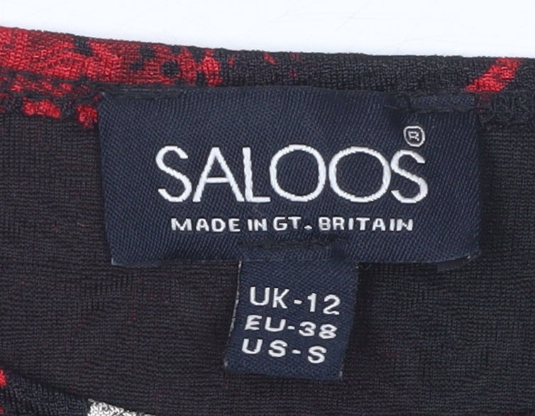 Womens UK Size 12 Saloos Multicoloured  Blouse