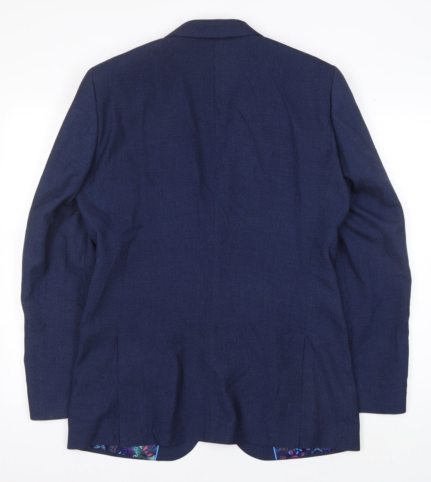 Mens UK Size 40 Sawyers & Hendricks Regular Blue Suit Jacket