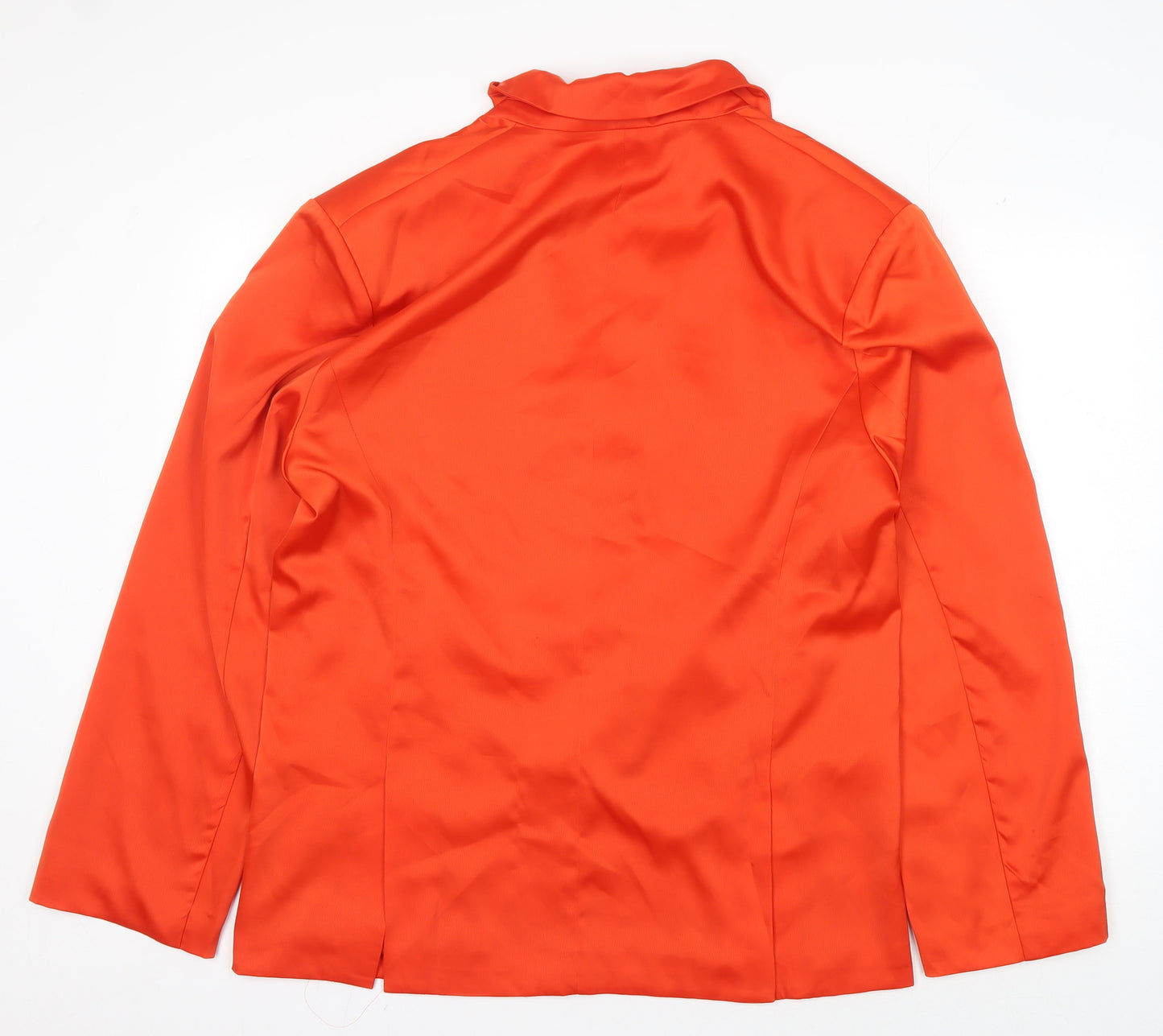 MISSPAP Orange Women's Size 8 Blazer Jacket