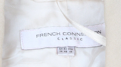 French Connection Women's Beige Blazer Size 14