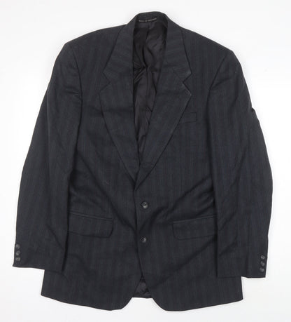 Mens UK Size 38 Daniel Drescott Regular Grey Suit Jacket