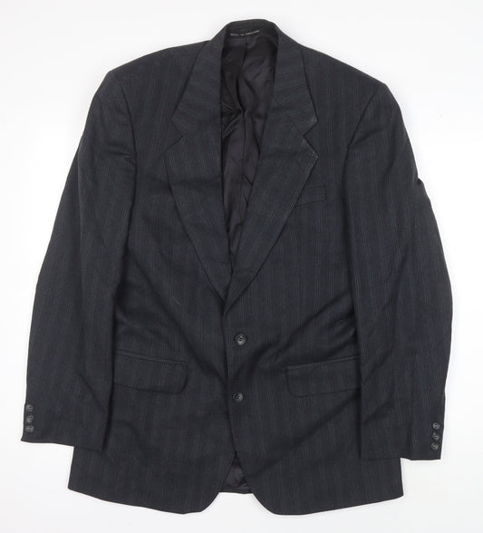 Mens UK Size 38 Daniel Drescott Regular Grey Suit Jacket